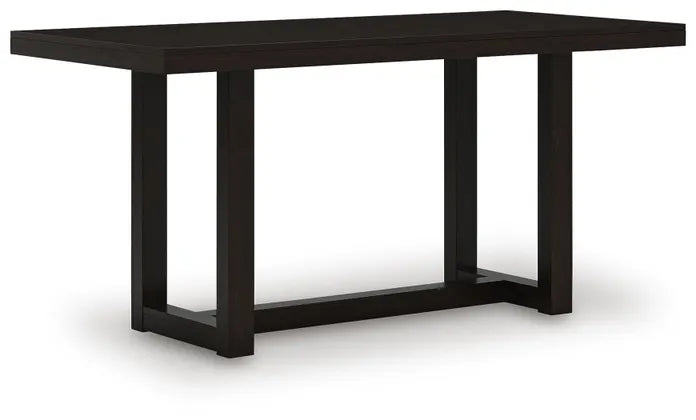 Neymorton RECT Dining Room Counter Table;Dark Grayish Brown