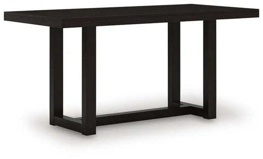 Neymorton RECT Dining Room Counter Table;Dark Grayish Brown