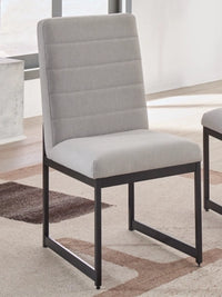 Tomtyn Dining UPH Side Chair;Light Brown