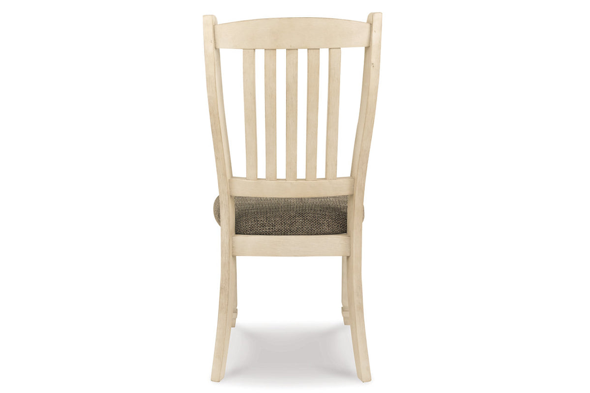 Bolanburg Dining Table and 4 Chairs and Bench;Two Tone