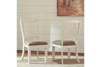 Bolanburg Dining Table and 4 Chairs and Bench;Two Tone