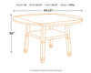 Bolanburg Counter Height Dining Drop Leaf Table