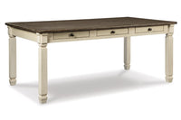 Bolanburg Dining Table and 4 Chairs and Bench;Two Tone