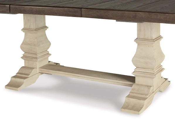 Bolanburg Extension Dining Table;Two Tone