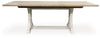 Shaybrock RECT Dining Room EXT Table;Antique White/Brown
