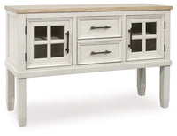 Shaybrock Dining Room Server;Antique White/Brown