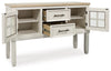 Shaybrock Dining Room Server;Antique White/Brown
