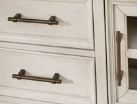 Shaybrock Dining Room Server;Antique White/Brown