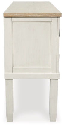 Shaybrock Dining Room Server;Antique White/Brown