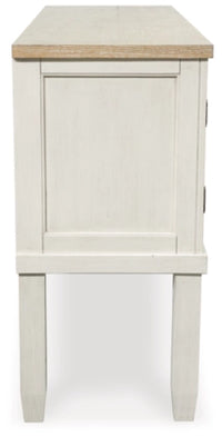 Shaybrock Dining Room Server;Antique White/Brown
