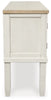 Shaybrock Dining Room Server;Antique White/Brown