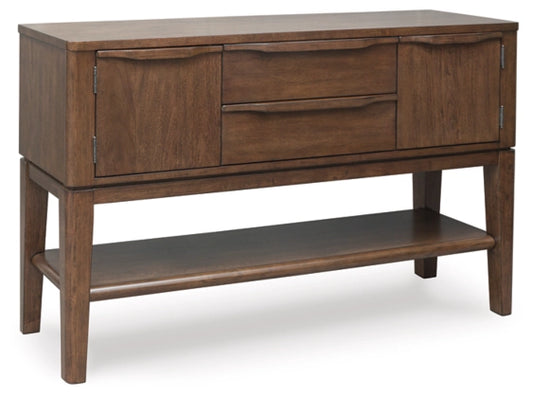 Korestone Dining Room Server; Dark Brown