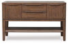 Korestone Dining Room Server; Dark Brown