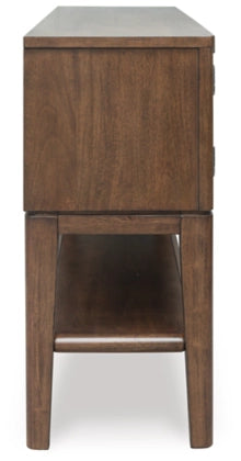 Korestone Dining Room Server; Dark Brown