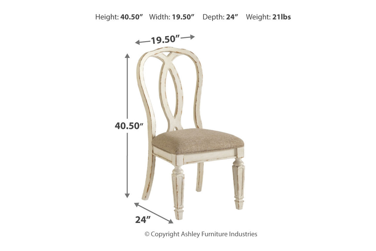 Realyn Dining Table and 4 Chairs - Ashley Furniture - Brunei