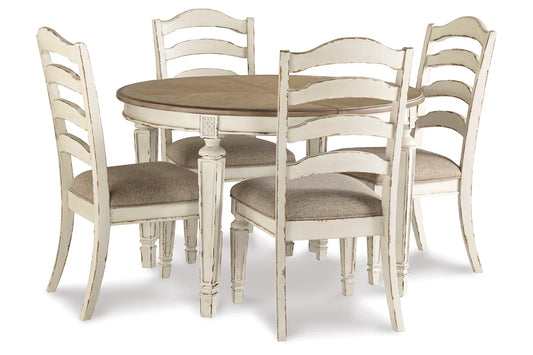Realyn Dining Table and 4 Chairs - Ashley Furniture - Brunei