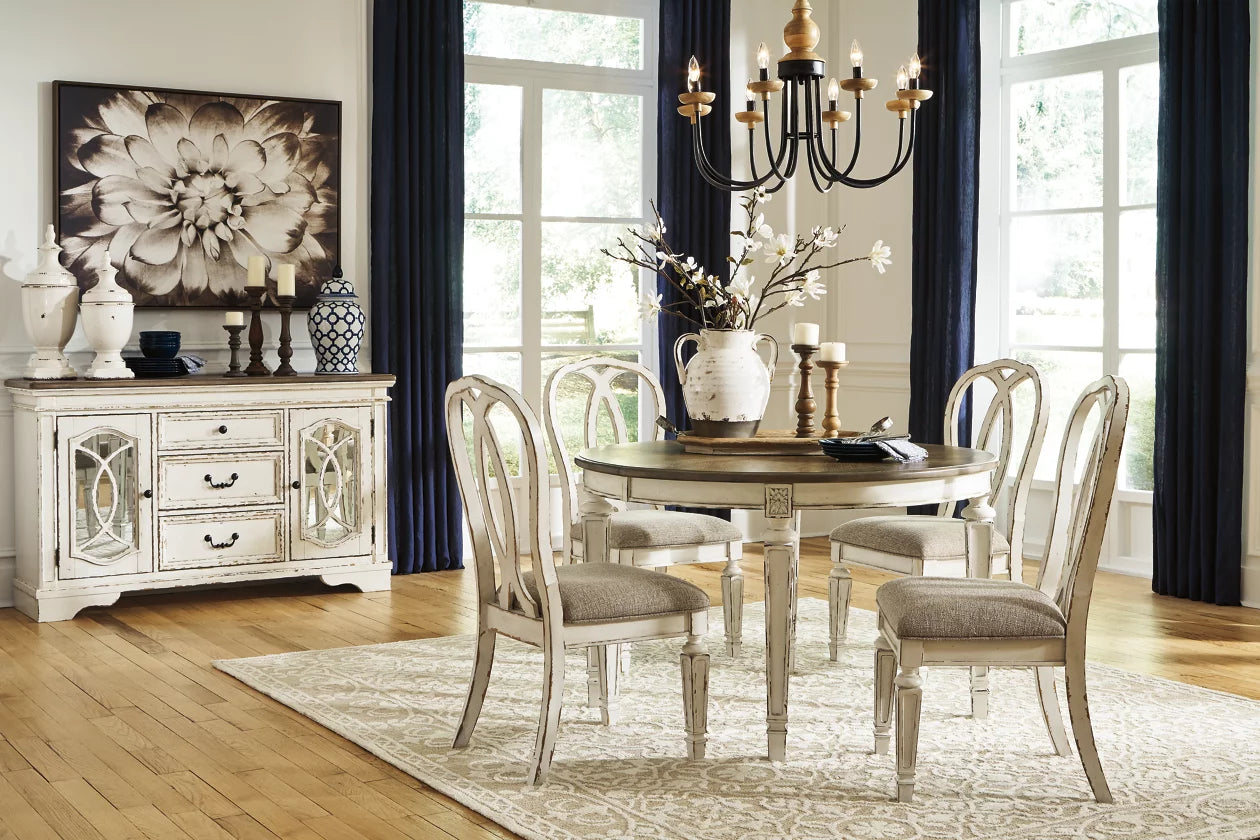 Realyn Dining Table and 4 Chairs - Ashley Furniture - Brunei