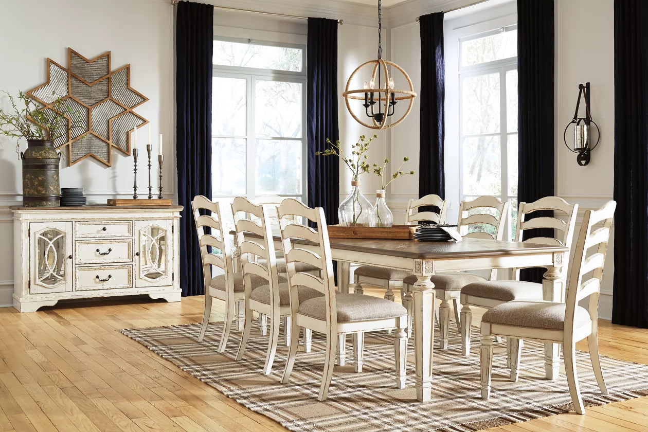 Realyn Dining Table and 8 Chairs - Ashley Furniture - Brunei