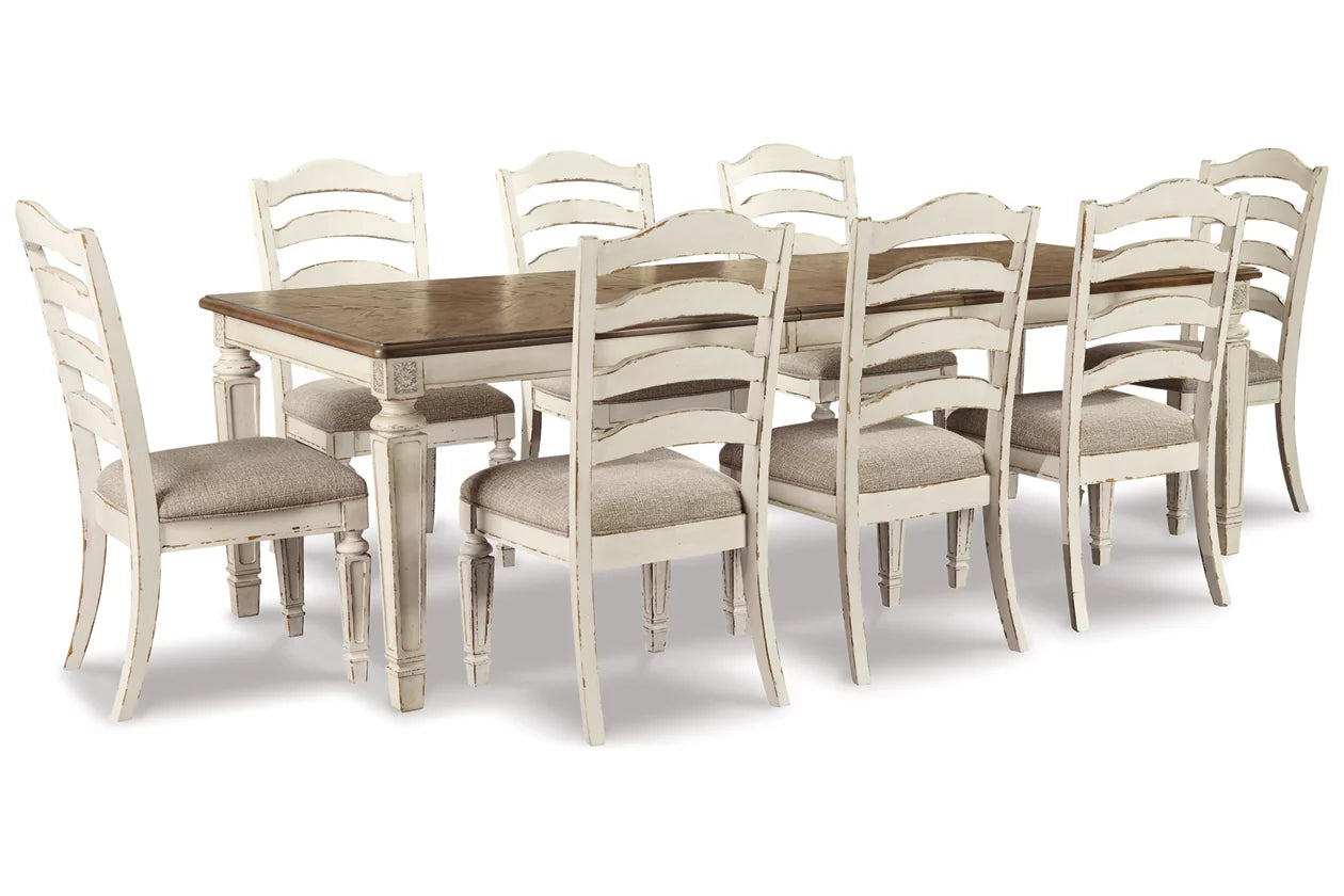 Realyn Dining Table and 8 Chairs - Ashley Furniture - Brunei