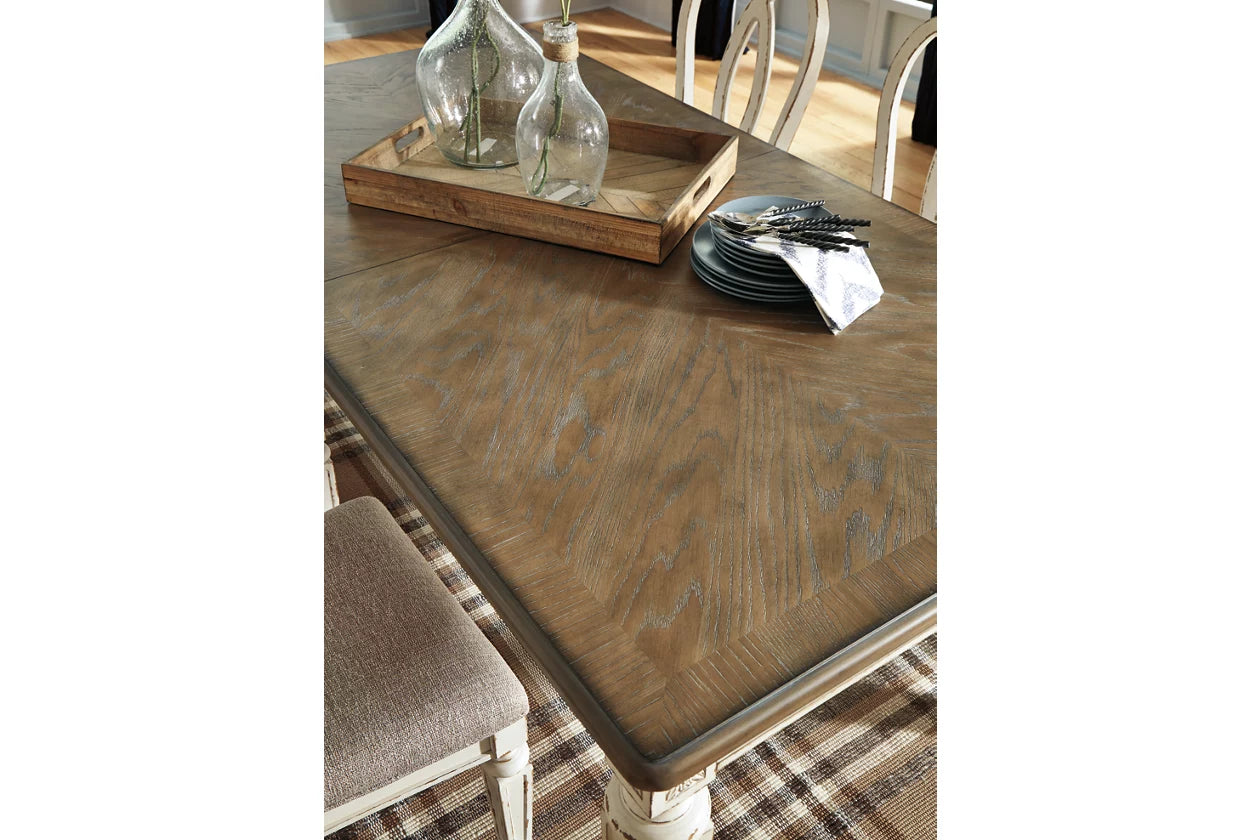 Realyn Dining Table and 8 Chairs - Ashley Furniture - Brunei