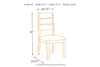 Grindleburg Dining Table and 4 Chairs with Server