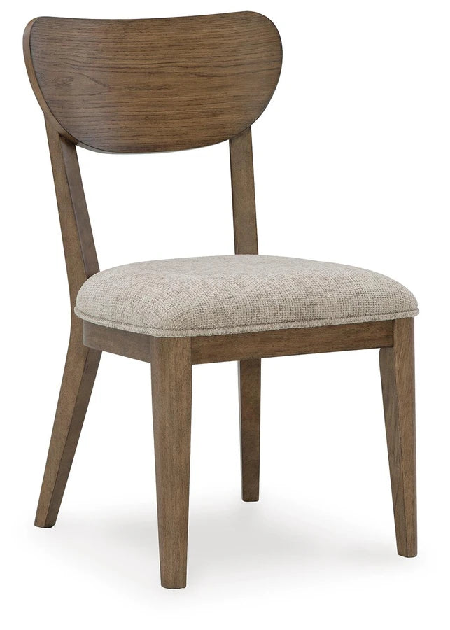 Roanhowe Dining Table and 4 Chairs;Brown