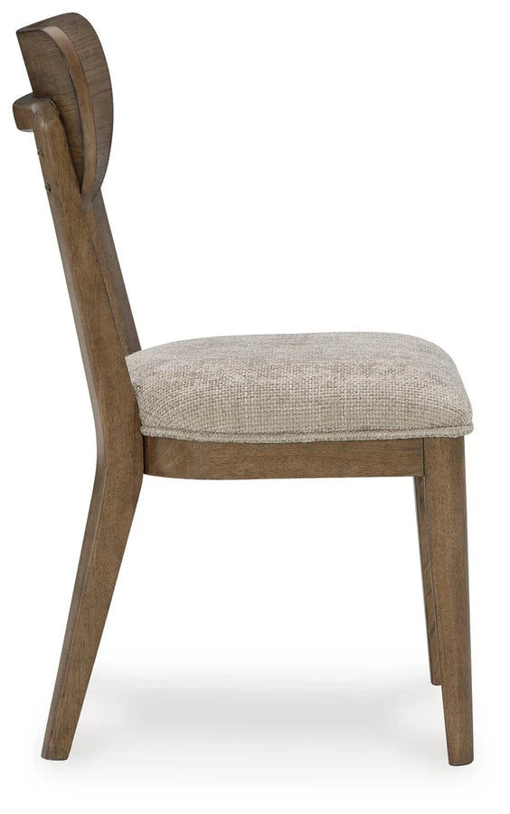 Roanhowe Dining Table and 4 Chairs;Brown