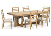 Rencott Dining Table and 6 Chairs (No Bench)
