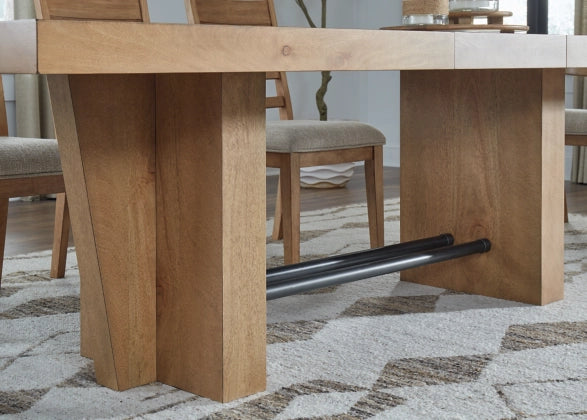 Kristiland Extendable Dining Table;Light Brown