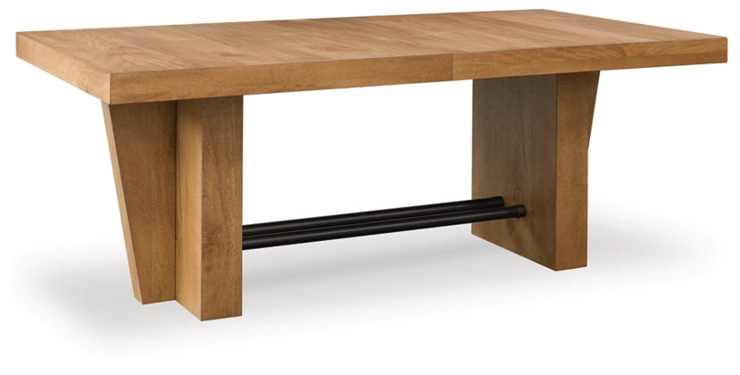 Kristiland Extendable Dining Table;Light Brown
