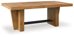 Kristiland Extendable Dining Table;Light Brown