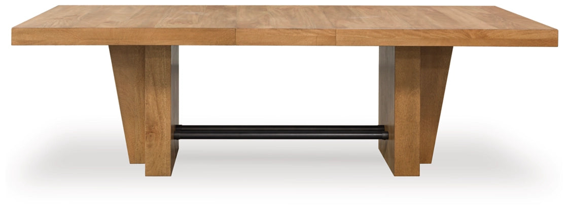 Kristiland Extendable Dining Table;Light Brown
