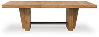 Kristiland Extendable Dining Table;Light Brown