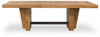 Kristiland Extendable Dining Table;Light Brown