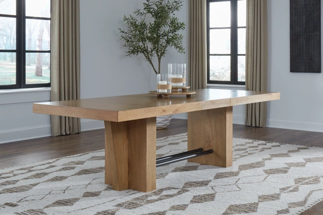 Kristiland Extendable Dining Table;Light Brown