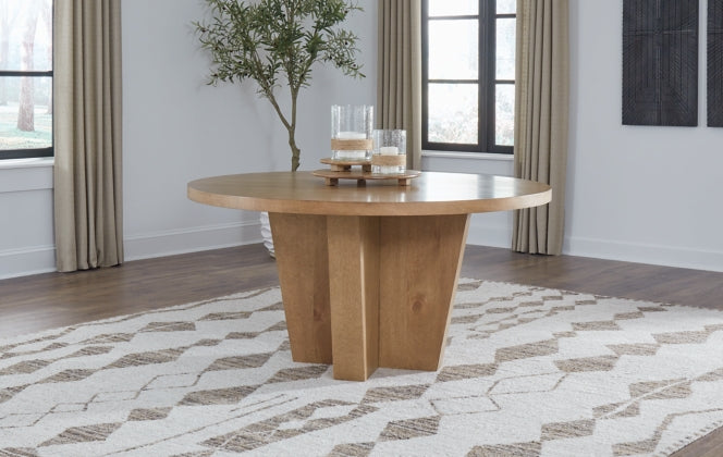 Kristiland Dining Table;Light Brown
