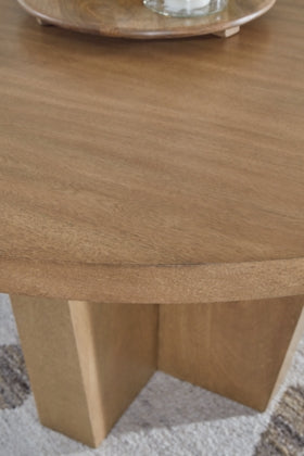Kristiland Dining Table;Light Brown