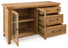Kristiland Dining Room Server;Light Brown