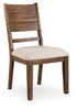Kristiland Dining Table and 10 Chairs;Warm Brown