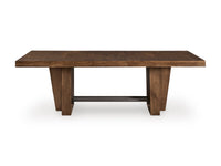Kristiland Dining Table and 10 Chairs;Warm Brown