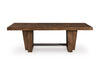 Kristiland RECT DRM Extension Table; Warm Brown