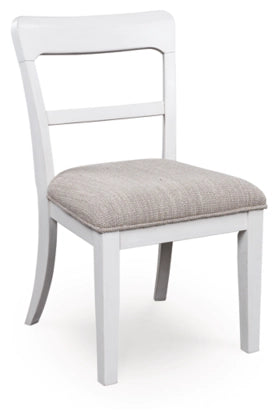 Chadworth Dining UPH Side Chair;White