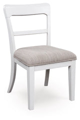 Chadworth Dining UPH Side Chair;White