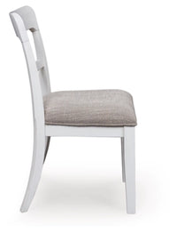 Chadworth Dining UPH Side Chair;White