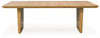 Sherbana Rectangular Extendable Dining Table;Light Brown