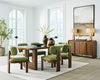 Paloma 6-Piece Dining Set;Brown