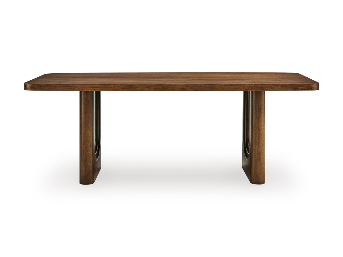Paloma 6-Piece Dining Set;Brown