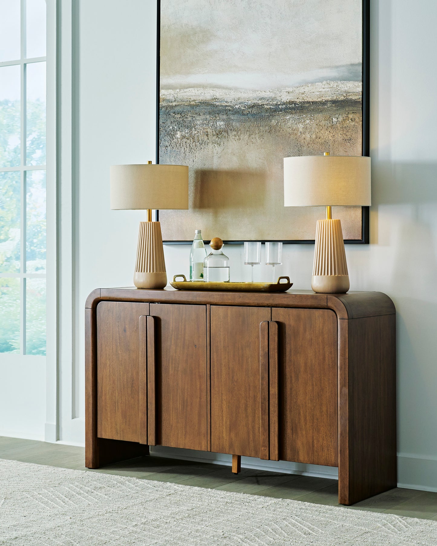 Paloma by Ashley Dining Room Server;Brown
