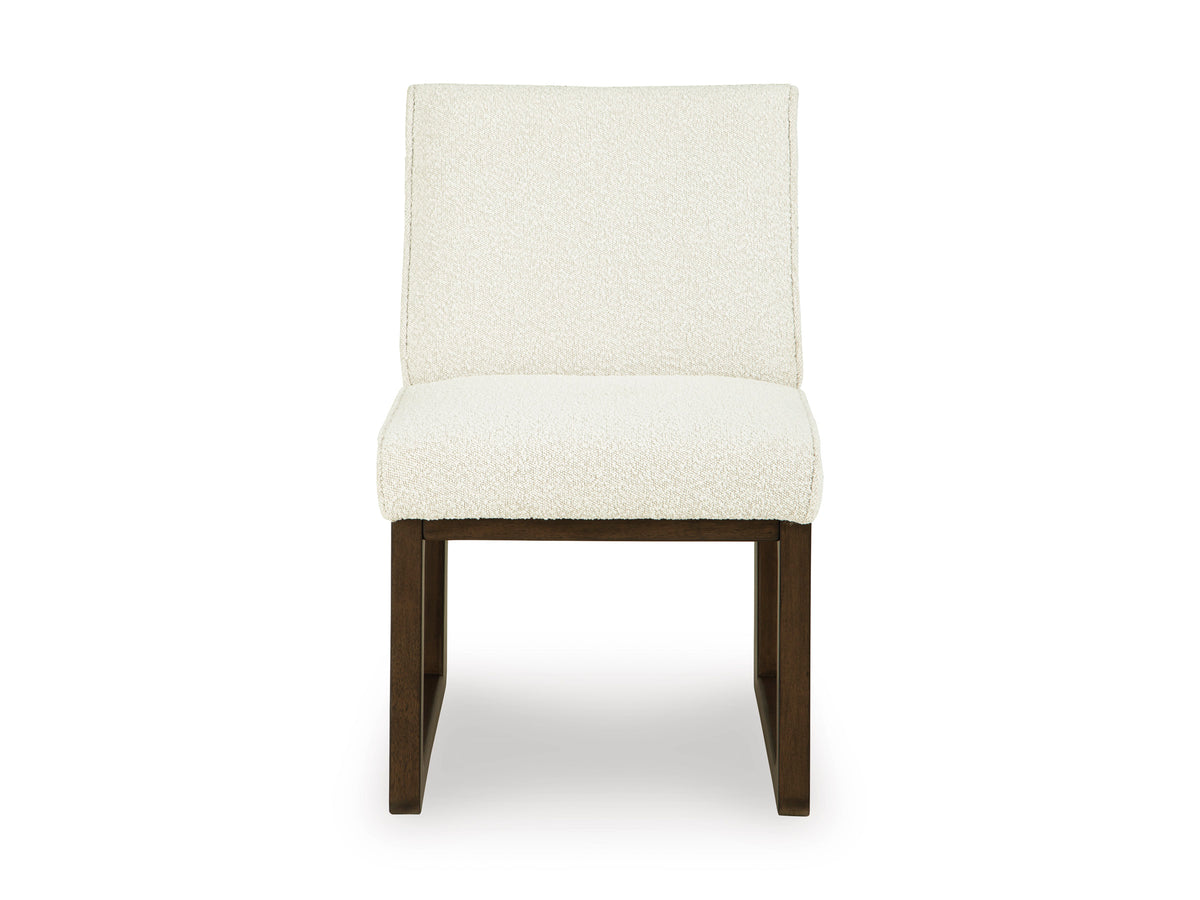 Darimore Dining Chair;Off White/Brown