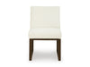 Darimore Dining Chair;Off White/Brown